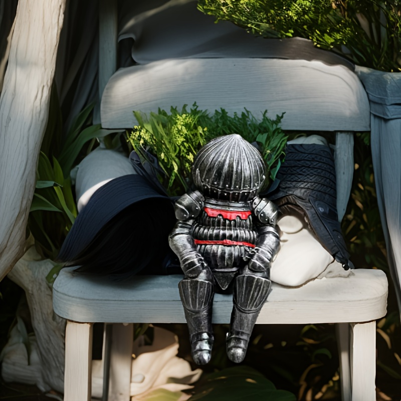 Cross-border Retro Armor Knight Guard Resin Ornament, Suitable For Desktop Entrance Home Decoration Ornaments
