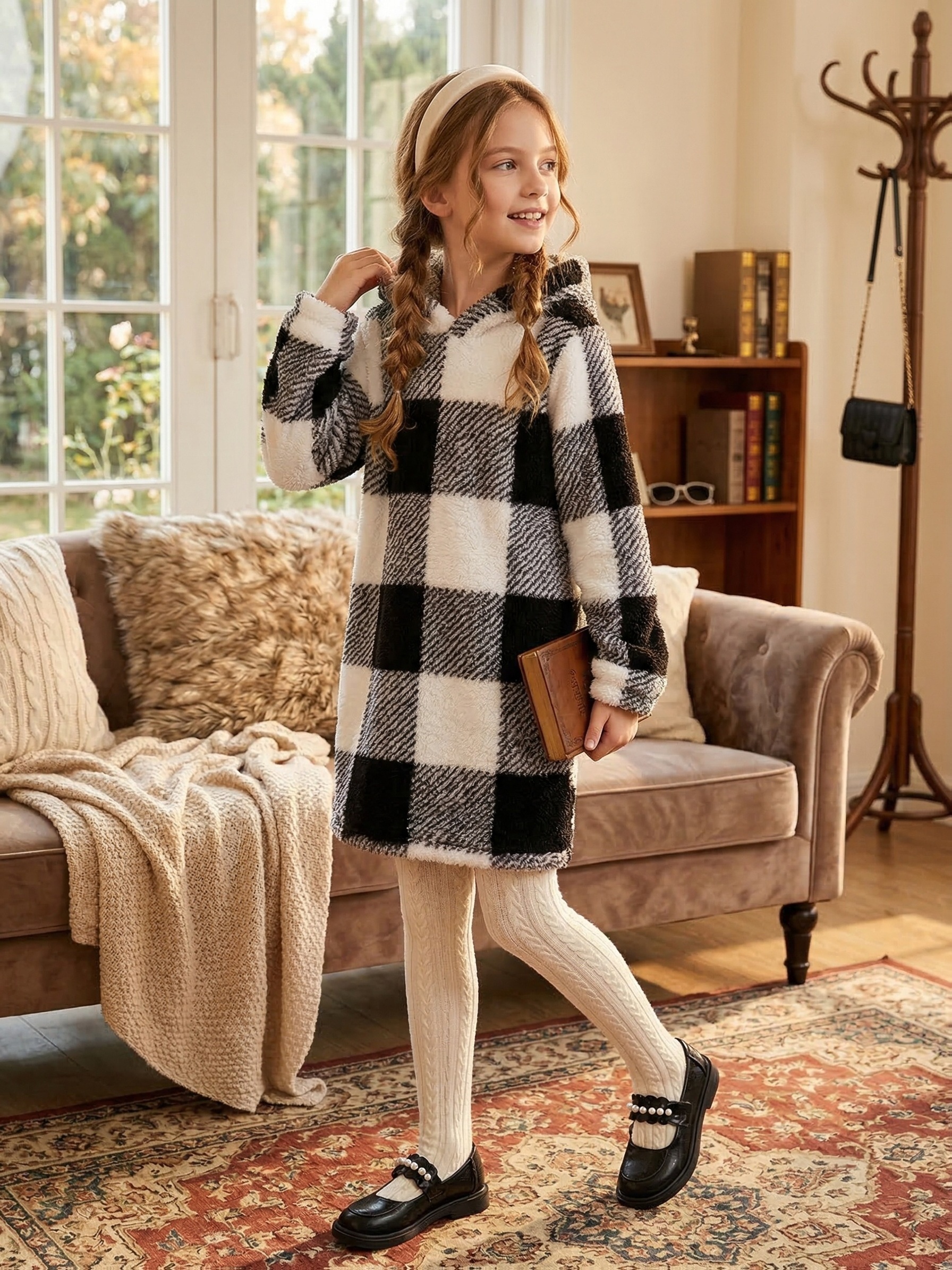 navy blue dress for baby girl 16 Cozy Winter Dresses on Amazon to Wear With Boots — Flattering Picks Only! main image 0