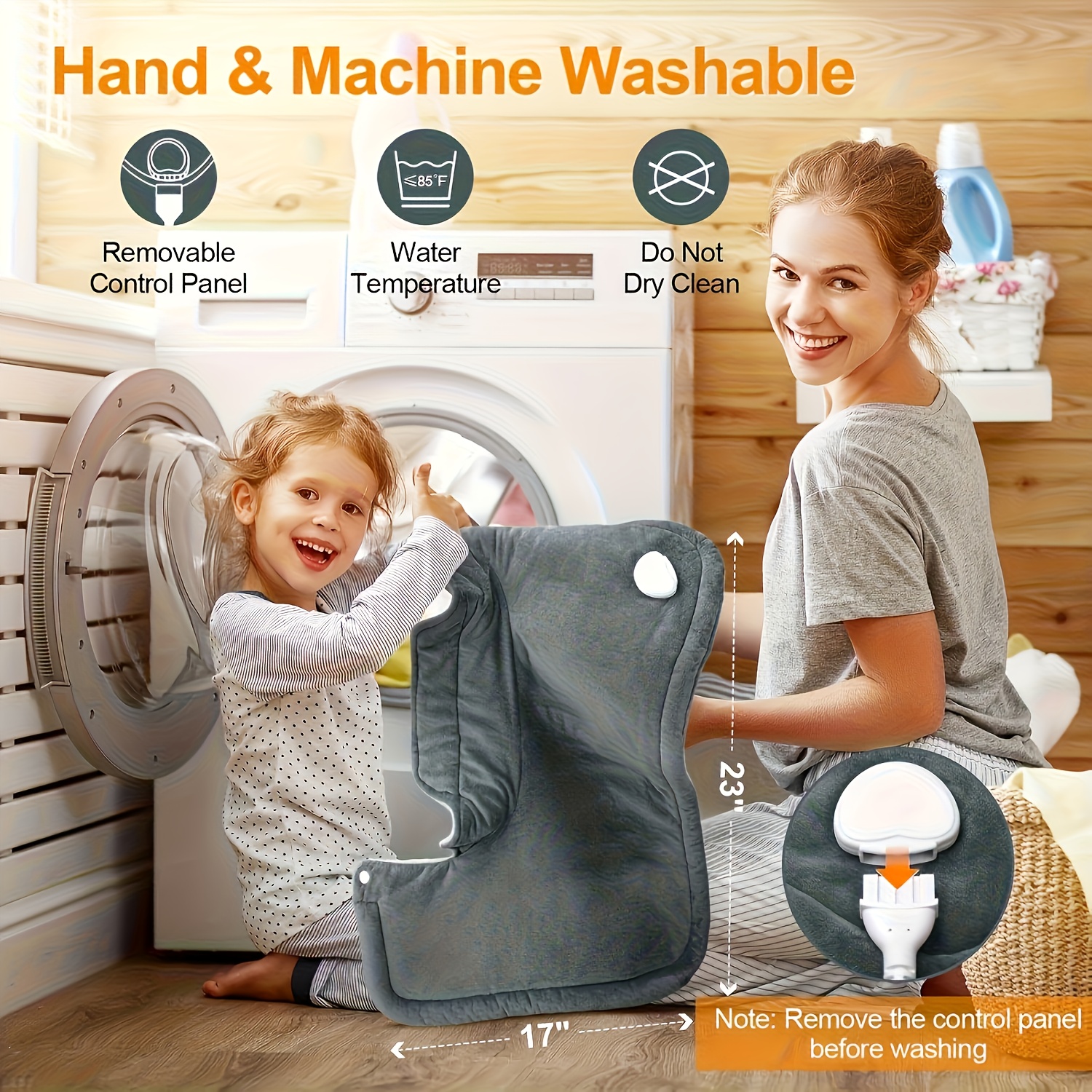 ultra- able neck and shoulder pads-6 heating settings, quick and quick heating, 4 automatic off timer, machine wash,   light beige, gifts for women, moms, men, dads, wives, husbands,  , soft padding,  ,  , breathable material, warming device, therapeutic heat, care, office workers Product details 1
