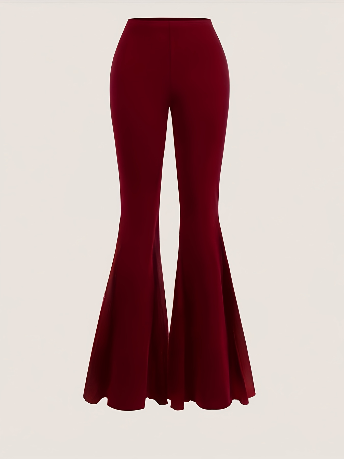 super flare pants sold on Temu United States