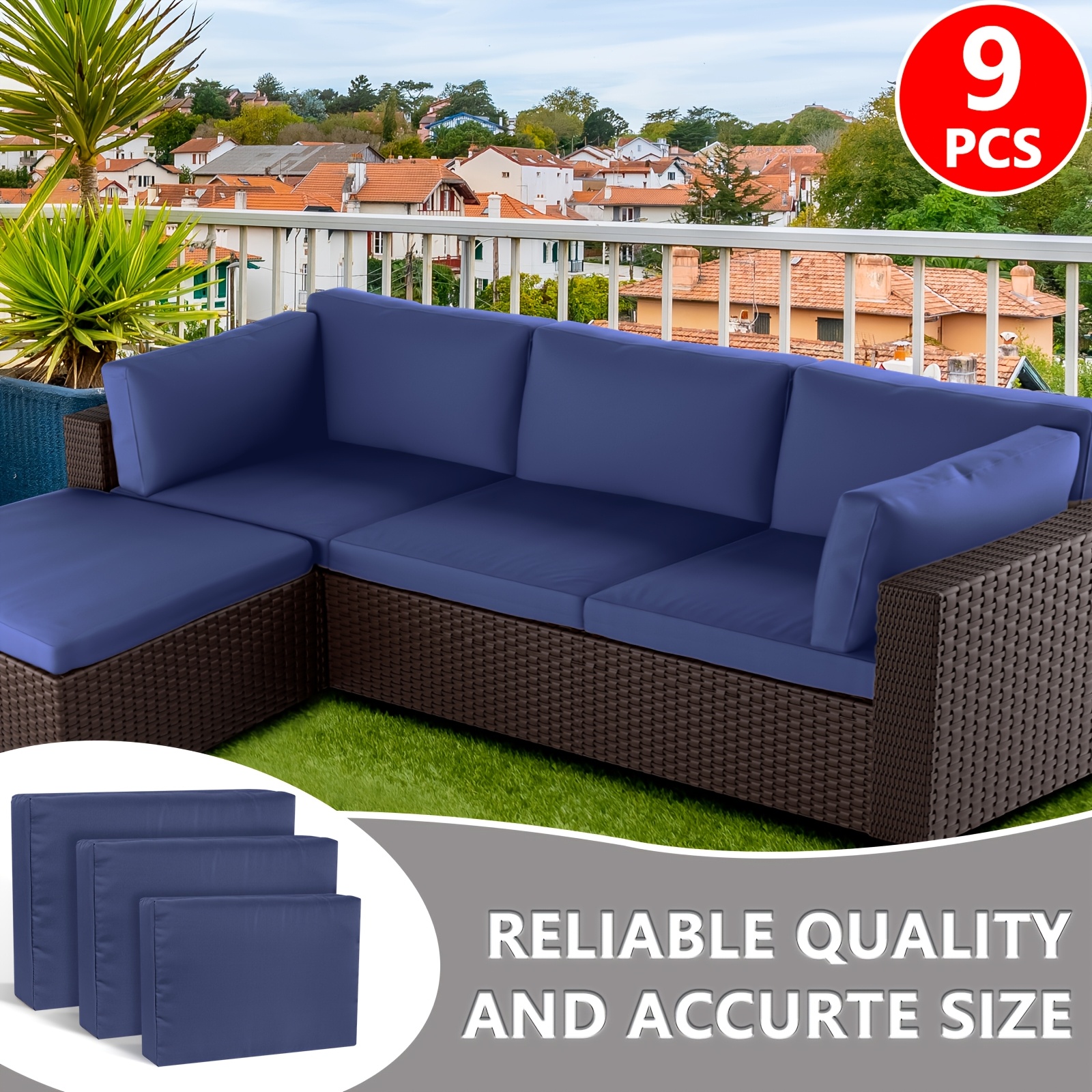 Garden Furniture Cushions Outdoor Cushion Cover Replacement