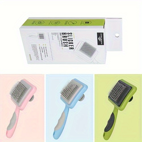 Ultra soft Long Needle Dog Comb Golden Temu