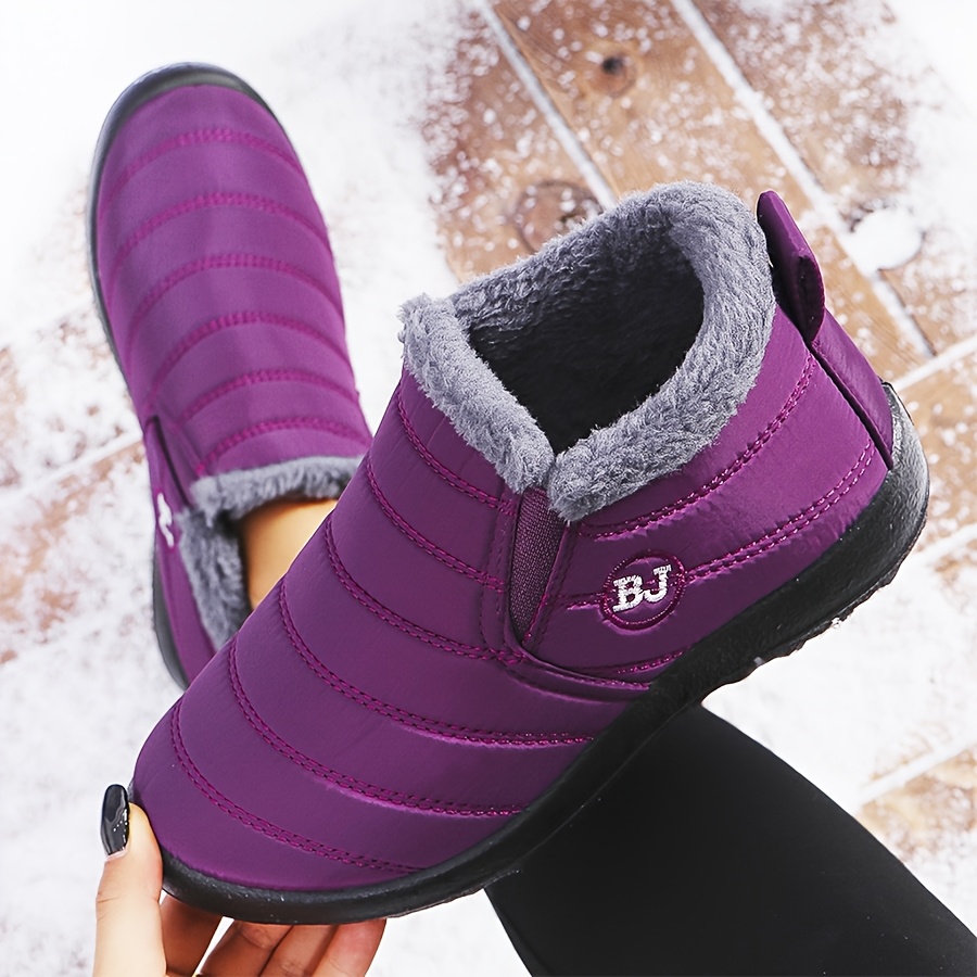 Ultra-Warm Winter Boots with Thick Sole