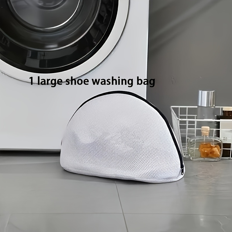 TEMU Sac de lavage pour chaussures / Sac de protection pour machine à laver / Sac de protection anti-déformation pour vêtements et chaussures / Sac à