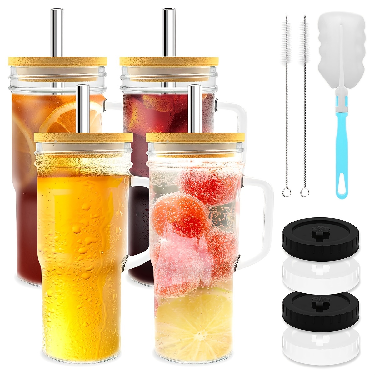 24 oz mason jar sold on Temu United States