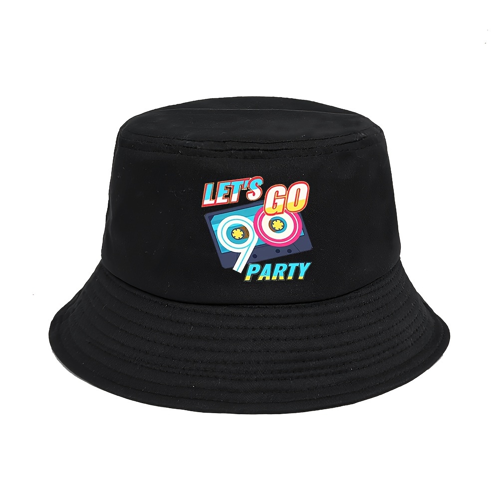 Black Fishing Hat - Temu