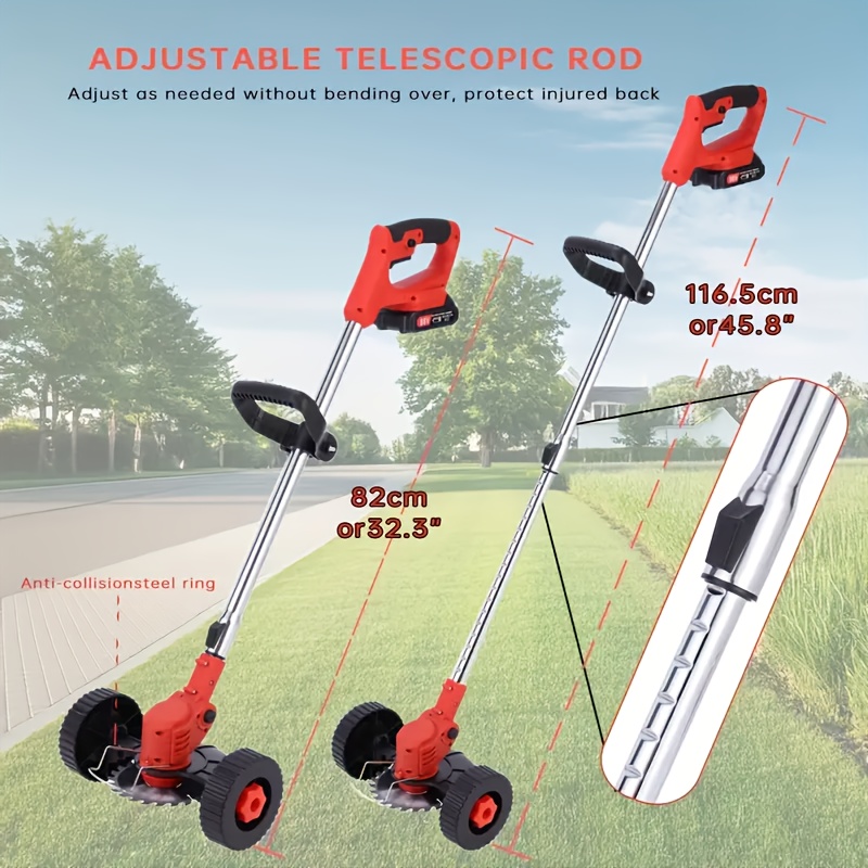 2025 electric lawn mower cordless electric lawn mower lawn eater cordless lawn mower with 3 blades and high capacity lithium   lots of freebies suitable for lawn yard   birthday gift for father husband