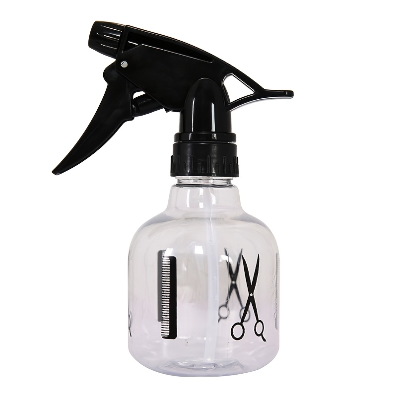 TEMU Bottle Scissors Pattern Hair Spray Bottle Beige Care Beauty Multi-functional Home Hair Tools, Spray Bottle For Hair