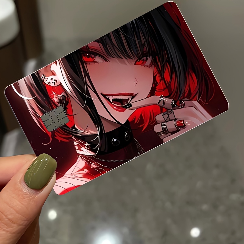 Trendy Anime Card Decoration Stickers - Personal Bank Card Privacy Skin  Card Sleeve Protective Stickers - Suitable for Credit Cards, Bank Cards, ...