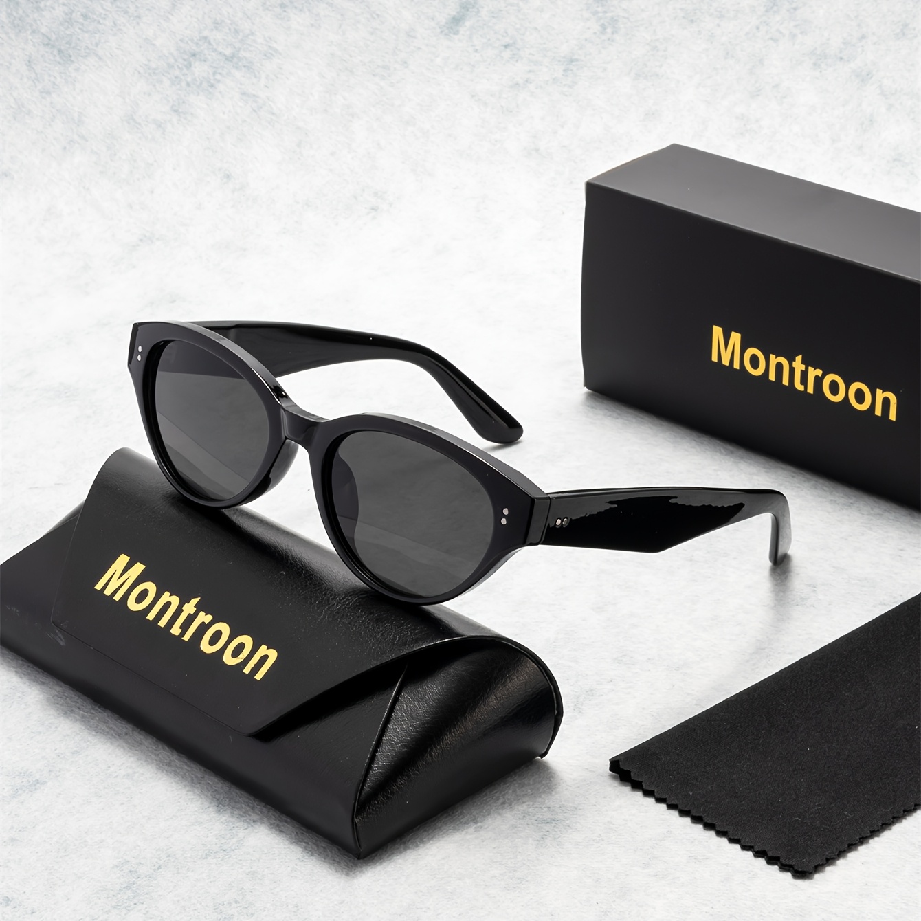 montroon occhiali sole donna cat eye retro Temu Italy