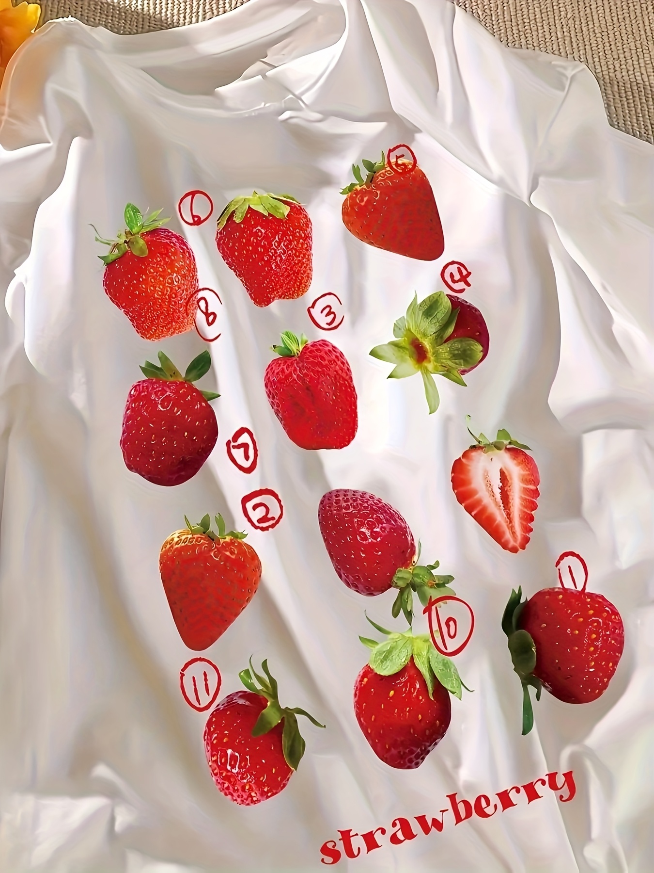 XL 新品 BUMP OF CHICKEN strawberry TEE Strawberry Tee Baby Blue 🩵🍓✨ | vannayoungstein
