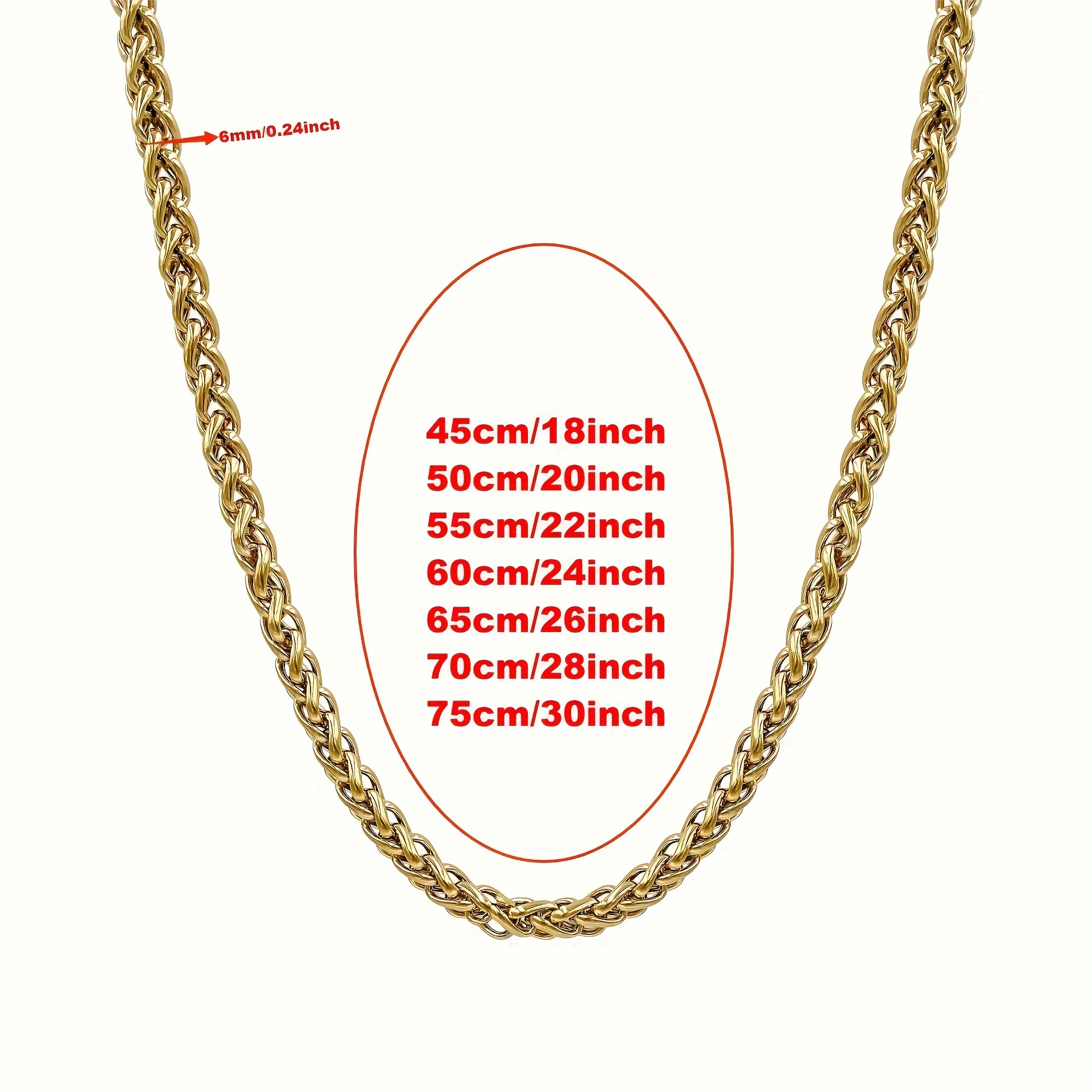 westlicher trendy herren goldenes hip-hop style gewebtes halsketten, lässiges party geschenk für freund feiertags geschenk