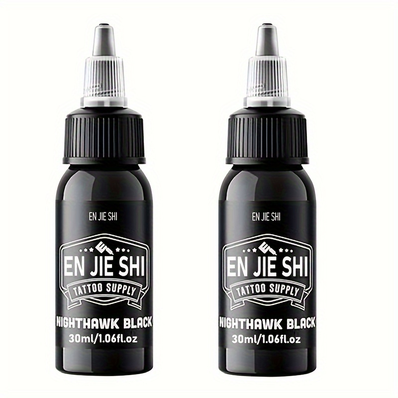 New Tbk Tattoo Ink /bottle Black Supply Permanent Tattoo Ink - Temu