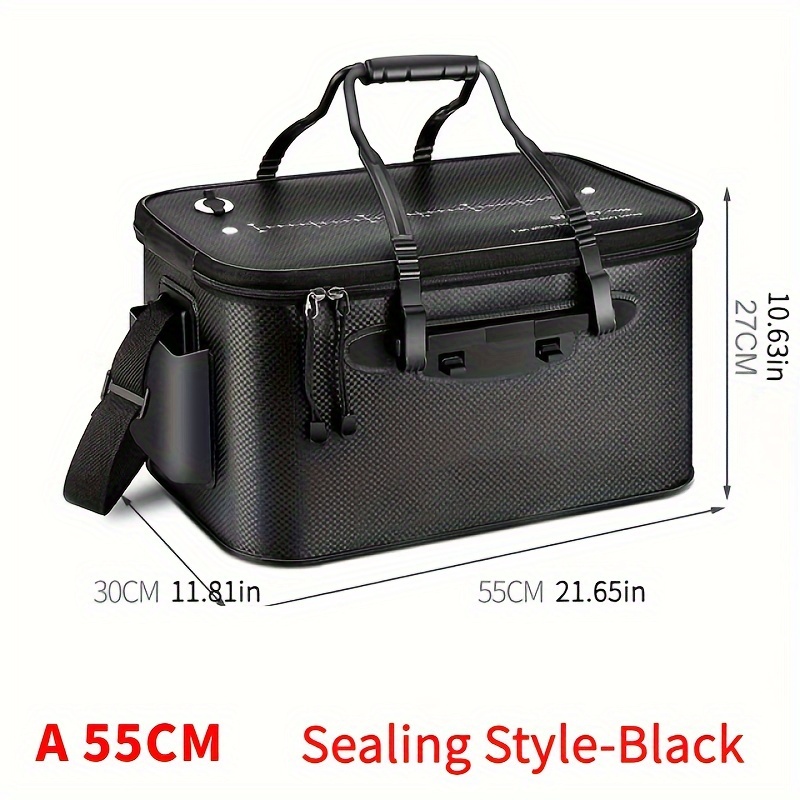 Fishing Tools Foldable Live Fish Bucket Eva Sealing Fish Bag Outdoor Angling Fishing Tank Box Bucket Fish Additions