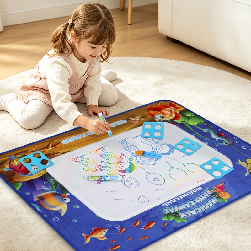 Magic Doodle Mat Set - Reusable Water Drawing Pad