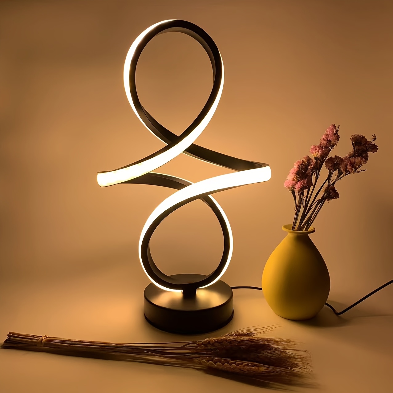 Unique Modern Design USB Three-Color Adjustable LED Lamp