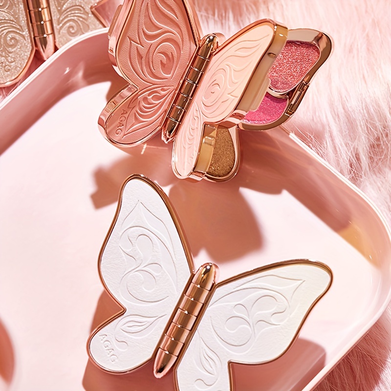 6 färgers fjärilsögonskuggspalett skimmer - Temu Sweden