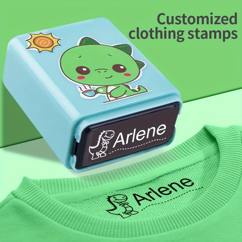 

1pc Customized Name Stamp For Identification Personal Daily Necessities Socks Bed Sheets Waterproof Washable