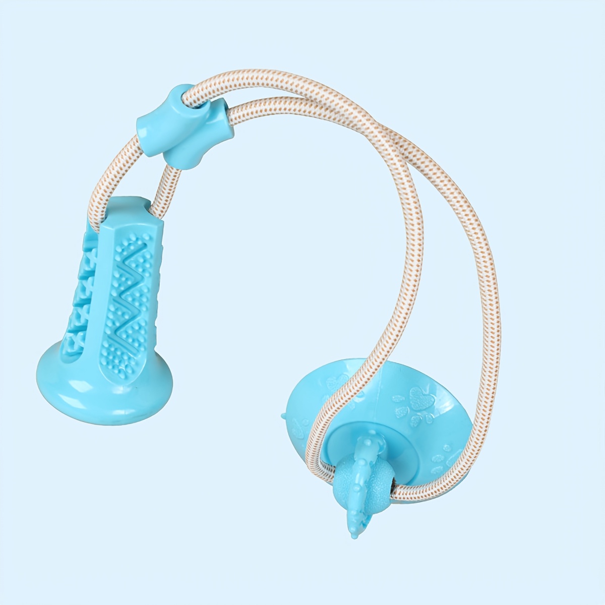 Dog Toy Suction Chew Teething Treat Dispenser Ball For Boredom Relief, Self-entertainment, And Energy Consumption Pet Supplies