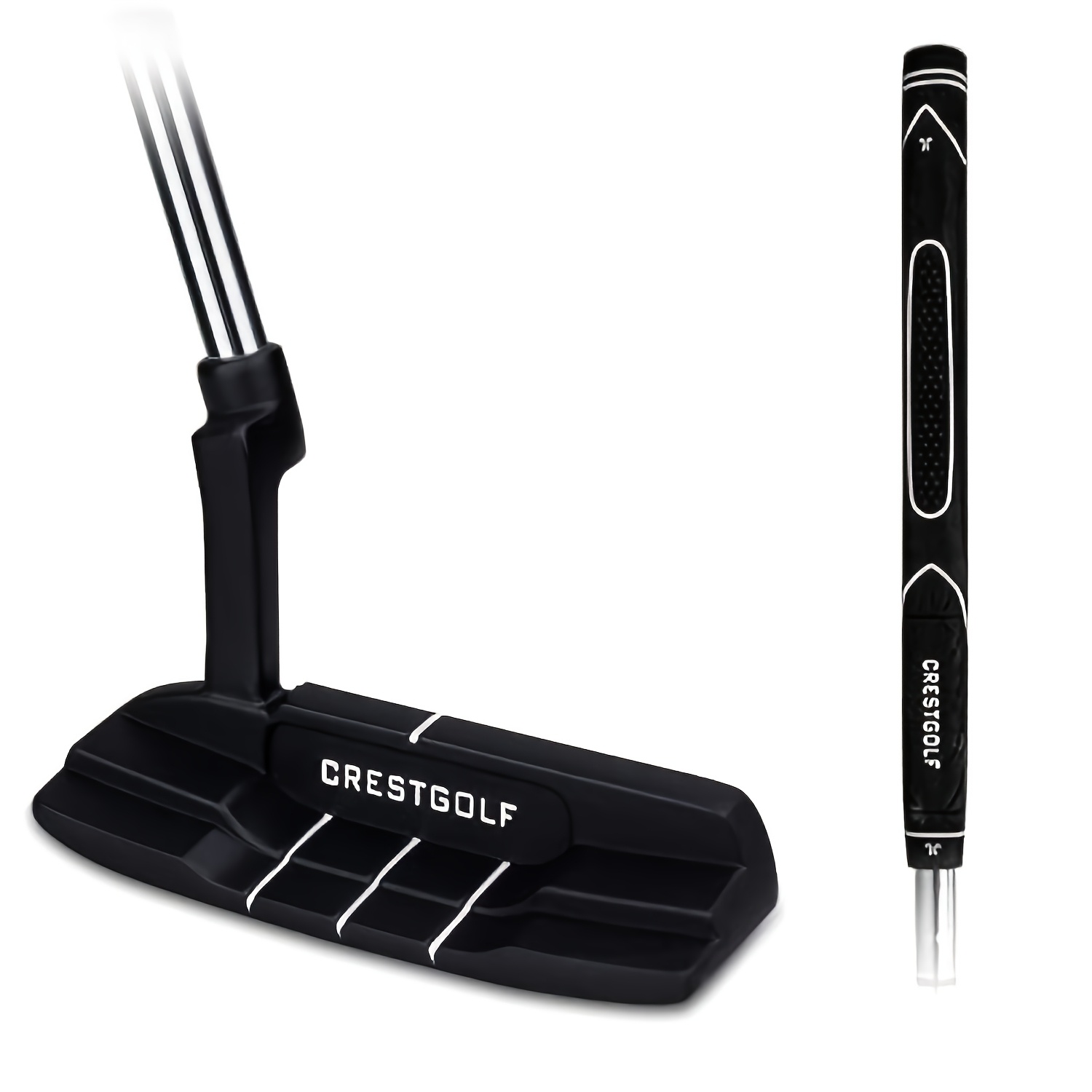 TEMU Crestgolf Golf Putter, Blade Putter Men, Golf Club, , Right Handed, Black Friday