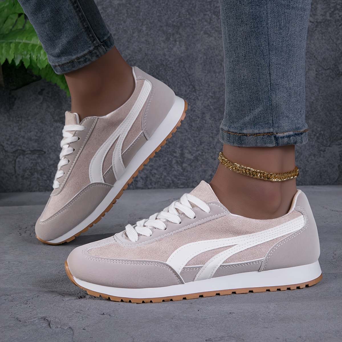 Simple And Versatile Casual Trainers Are With A Tracksuit Set To Add A , Women Shoes, Sneakers