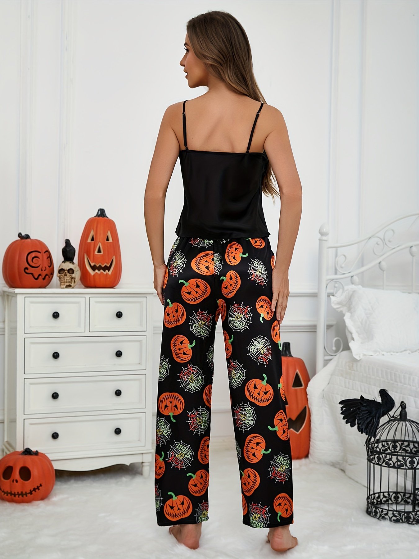 pijamas halloween sexy informales edición camisola Temu Spain