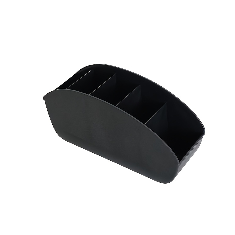 Multifunctional Storage Box, Compartment Organizer For Remote Controls, Plastic Material, Suitable For Home/office - Space- Desktop And Bedside Organizer For Small Items (remote Controls)