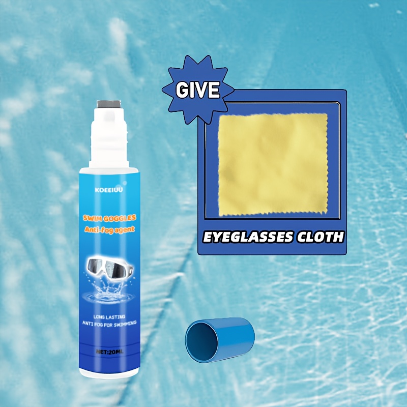Premium Spray For Swimming Goggles, Upgraded Long Lasting For Diving & Snorkeling Mask