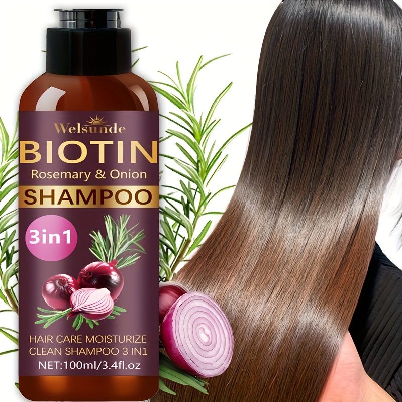 Image of Onion -in-one, Moisturizing Rich Onion Extract Foam Rich, Natural Plant Extract Hair Types, Moisturize, And Strengthen Damaged Hair, Suitable For Spring, Summer, Autumn, And Winter Care
