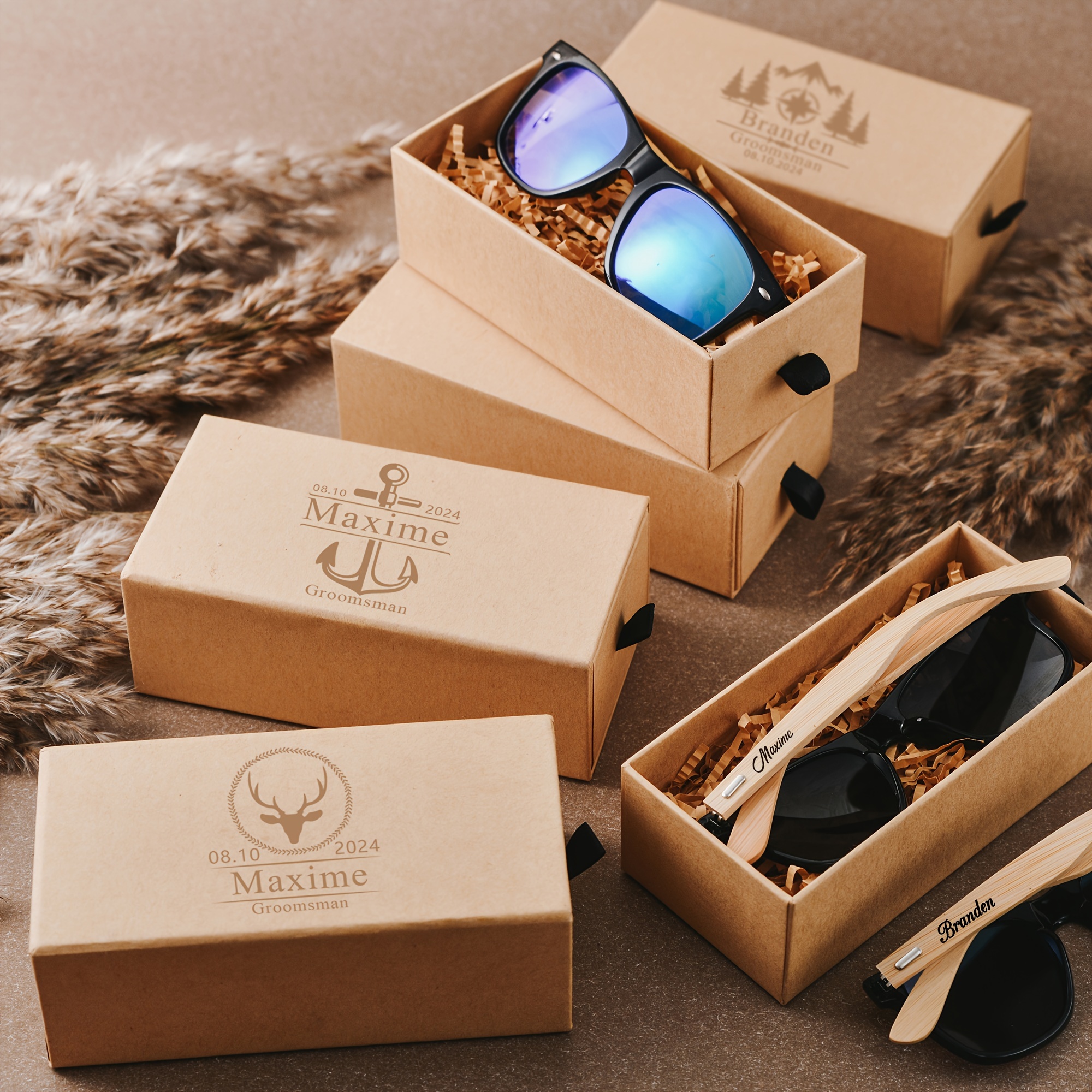 

Glasses For Men, Customized Glasses, For Family, Friend, Personalized Gift Box, Eyewear Holder