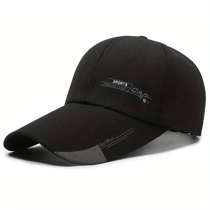 

Letter Print Hip-hop Baseball Cap, Unisex Outdoor Sports Travel Peaked Cap, Casual Outdoor Sun Hats