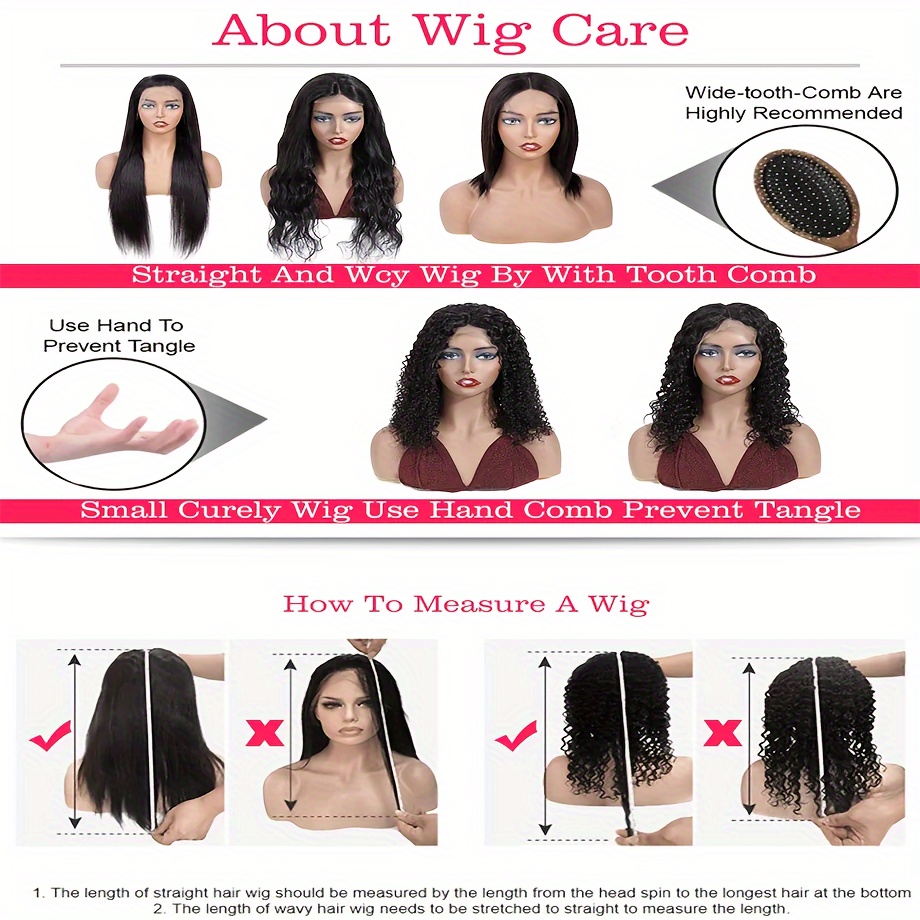 Natural Black Color Lace Front Human Hair Wigs 360 Straight - Temu