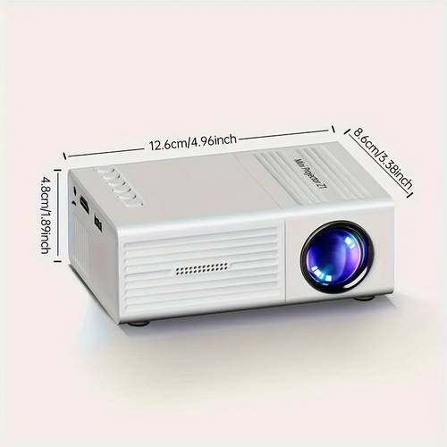 ultra hd portable mini projector 3d ready usb powered for home outdoor entertainment