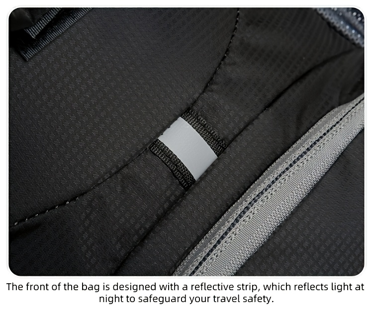 Sport Sling Bag for Men and Women - Large Capacity Crossbody Bag for Travel, Hiking & Daily Commute | Adjustable Breathable Strap, Multiple Pockets with Earphone Hole, Nylon.