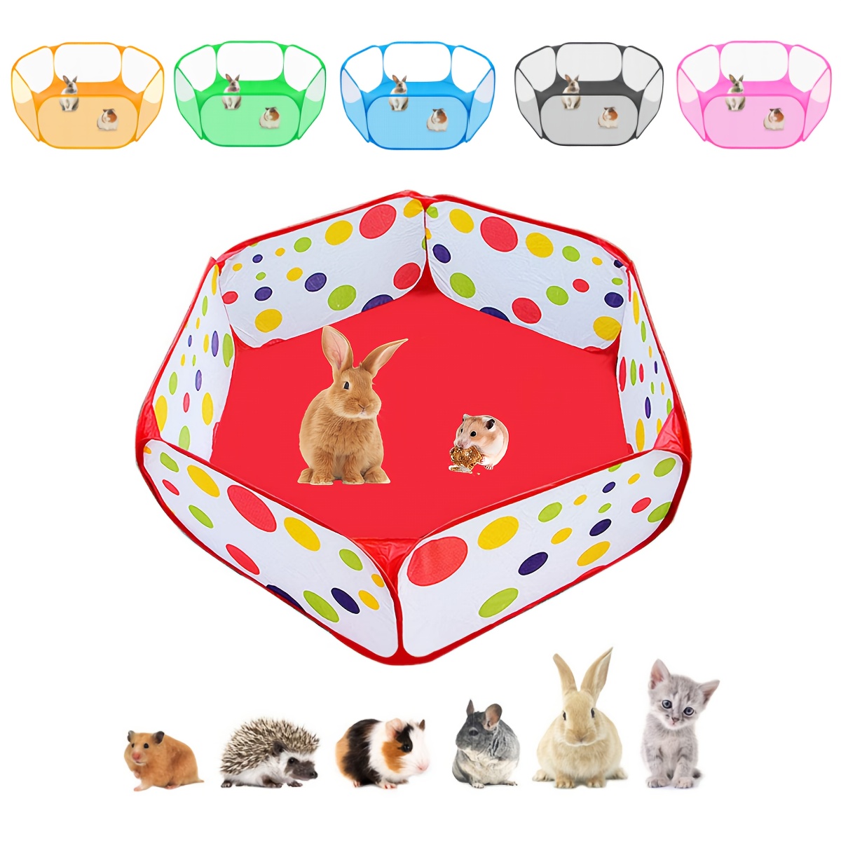 Play Pen Amazon Rabbit Pen BODISEINT Portable Pet Playpen, Dog