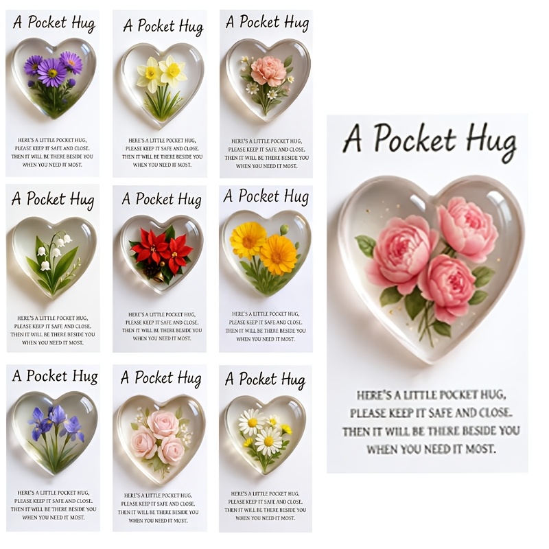 heart pocket hug sold on Temu United States