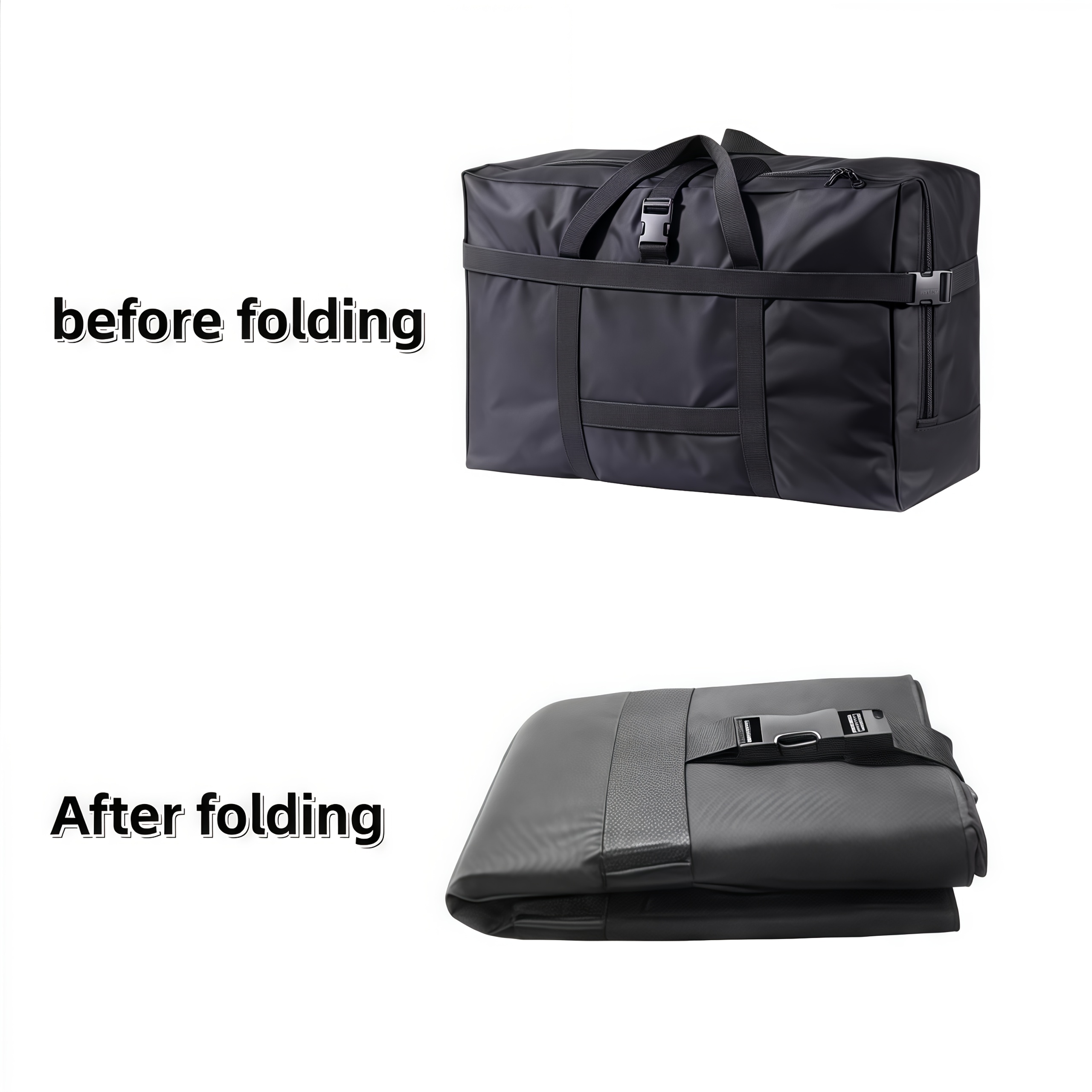 Large Storage Bags for Travel & Moving, Heavy-Duty Duffel Bag, Tear-Resistant Organizer for Clothes, Shoes & Bedding
