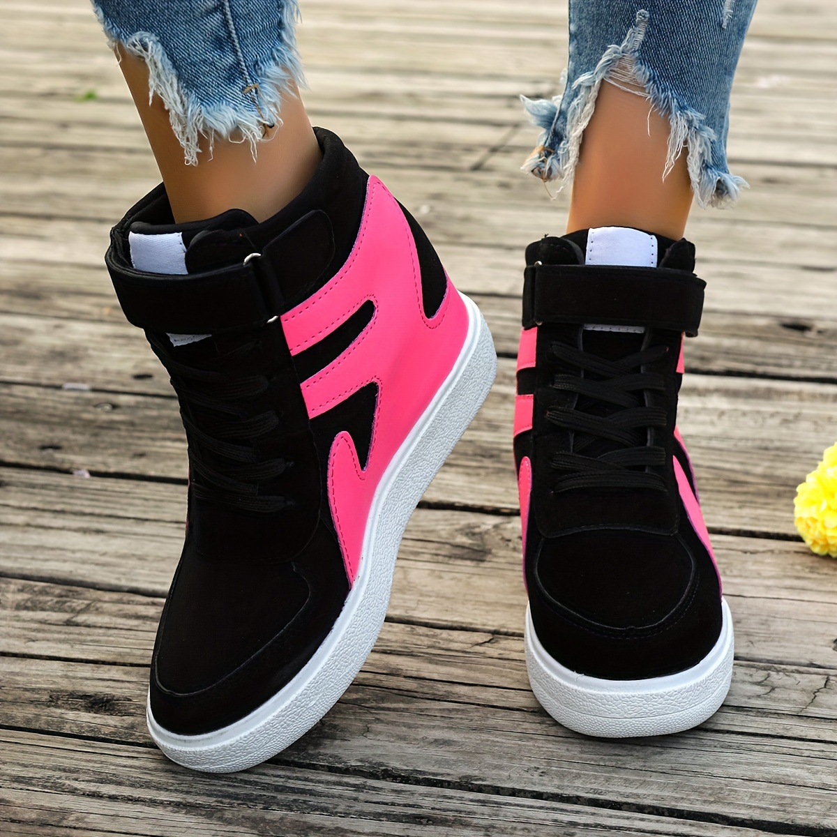 Women's Wedge Heel Sneakers sold by 100 Spartans