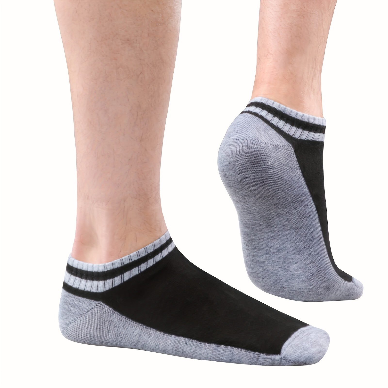 pairs mens ankle socks breathable low cut sports socks Temu