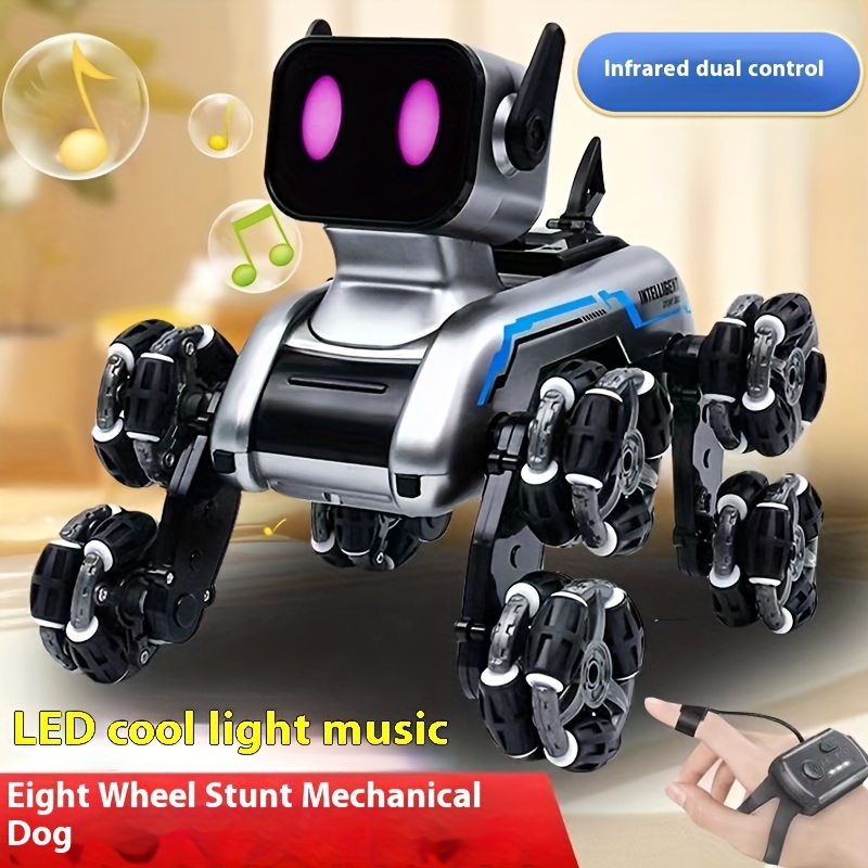 

Dog 2024 Upgraded - -wheeled Dog Controlspray Deformation Toy Car