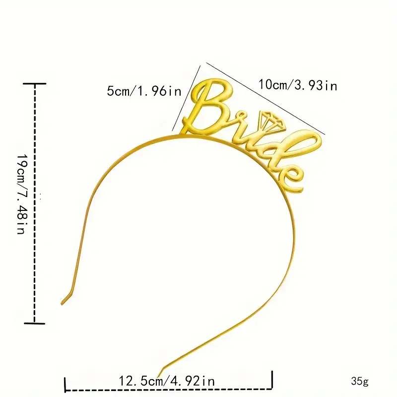 невеста к комплекту элегантное вуаль, ободок, пояс, набор цинкового сплава, только ручная стирка, детали девичника 5