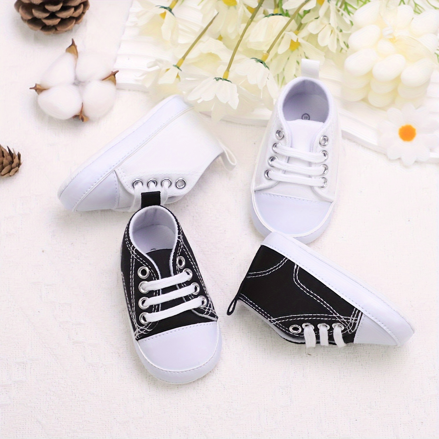 

Casual Comfortable Sneakers For Baby Boys, Lightweight Non Slip Shoes For Indoor Outdoor Walking, Spring And Autumn