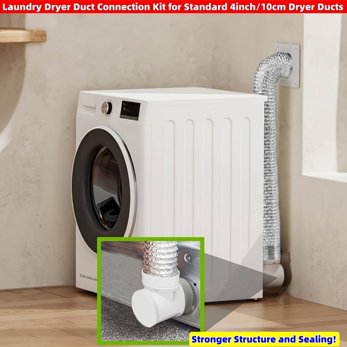 kit ventilación secadora instalación soporte montaje Temu Chile