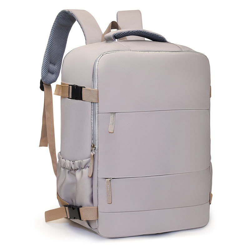TEMU Sac à dos de voyage d', grande , multi-, bagage cabine sous le siège, compartiment à chaussures séparé et de compartiment principal à ouverture