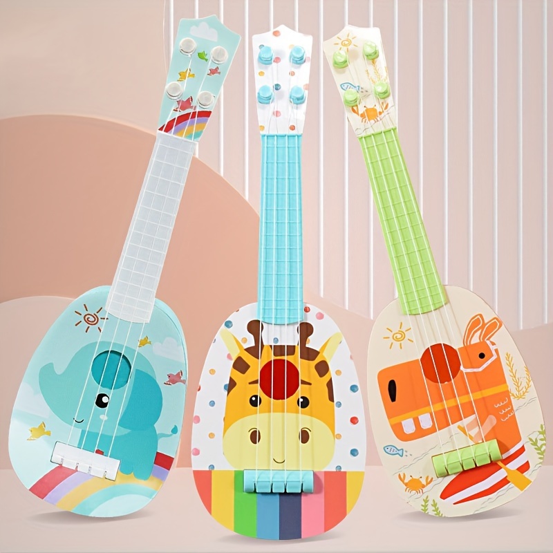 Children s Ukulele Beginner Guitar Toy Musical Instrument Temu