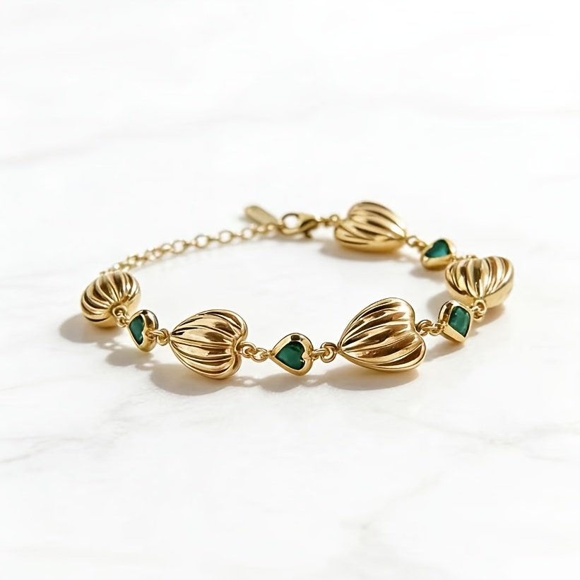 Patterned Heart Design Women's Versatile Bracelet