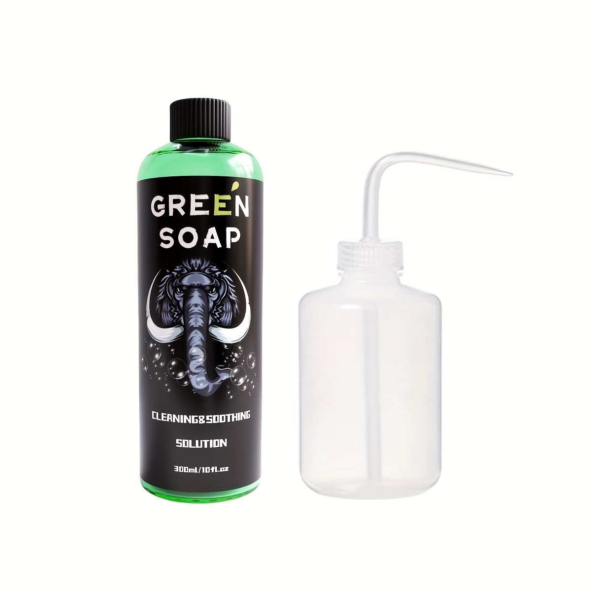 TEMU Green Algae , Cleaning Solution For Pre- And Post, Tattoo Kit Essentials, Squeeze Bottle Soap, Vibrant Tattoo Wipes, Gifts For Makeup Lovers, Tattooing Supplies