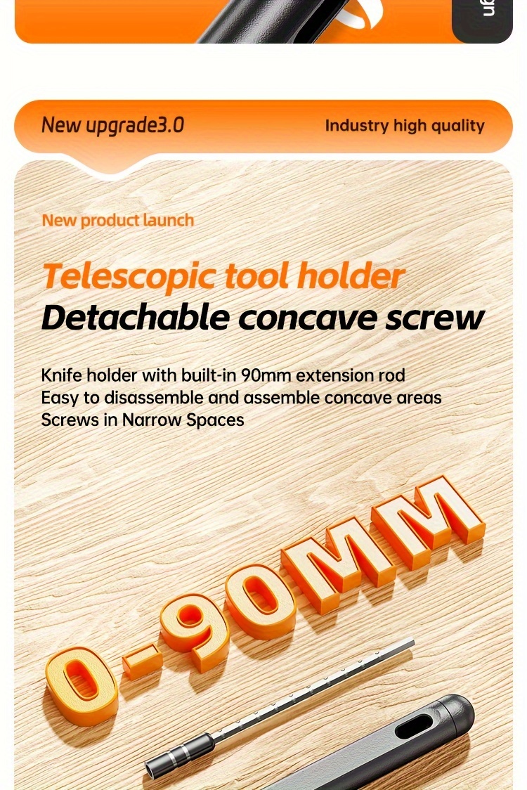 38 in 1 precision screwdriver set anti     alloy tips for glasses watches phones hex     ideal for office diy projects details 7