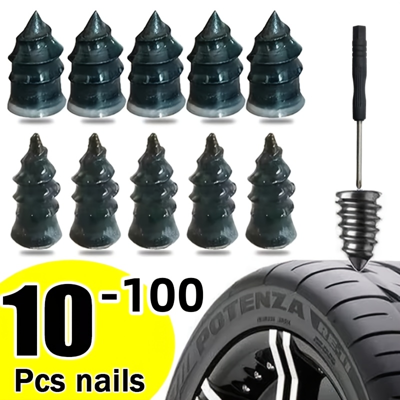 

10/30pcs Synthetic Tyre , Universal Puncture Fixing For Car, Motorcycle, Truck, ,