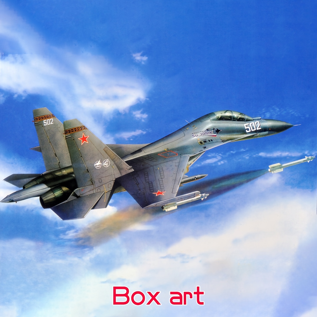 1 48 Scale Su 30mk Fighter Jet Model Kit Diy Assembly Static Display